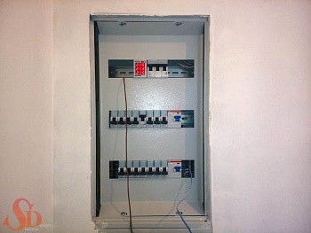 Запарина 25 - электрика и подготовка стен