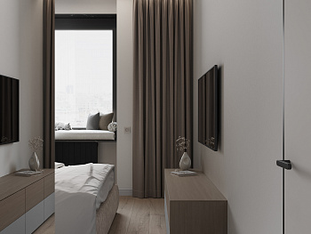 Дизайн-проект квартиры в стиле минимализм