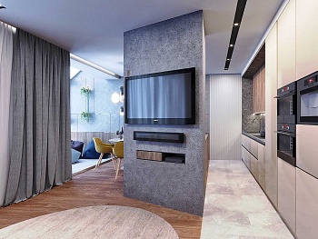 Дизайн 3-комнатной квартиры по ул. Калинина